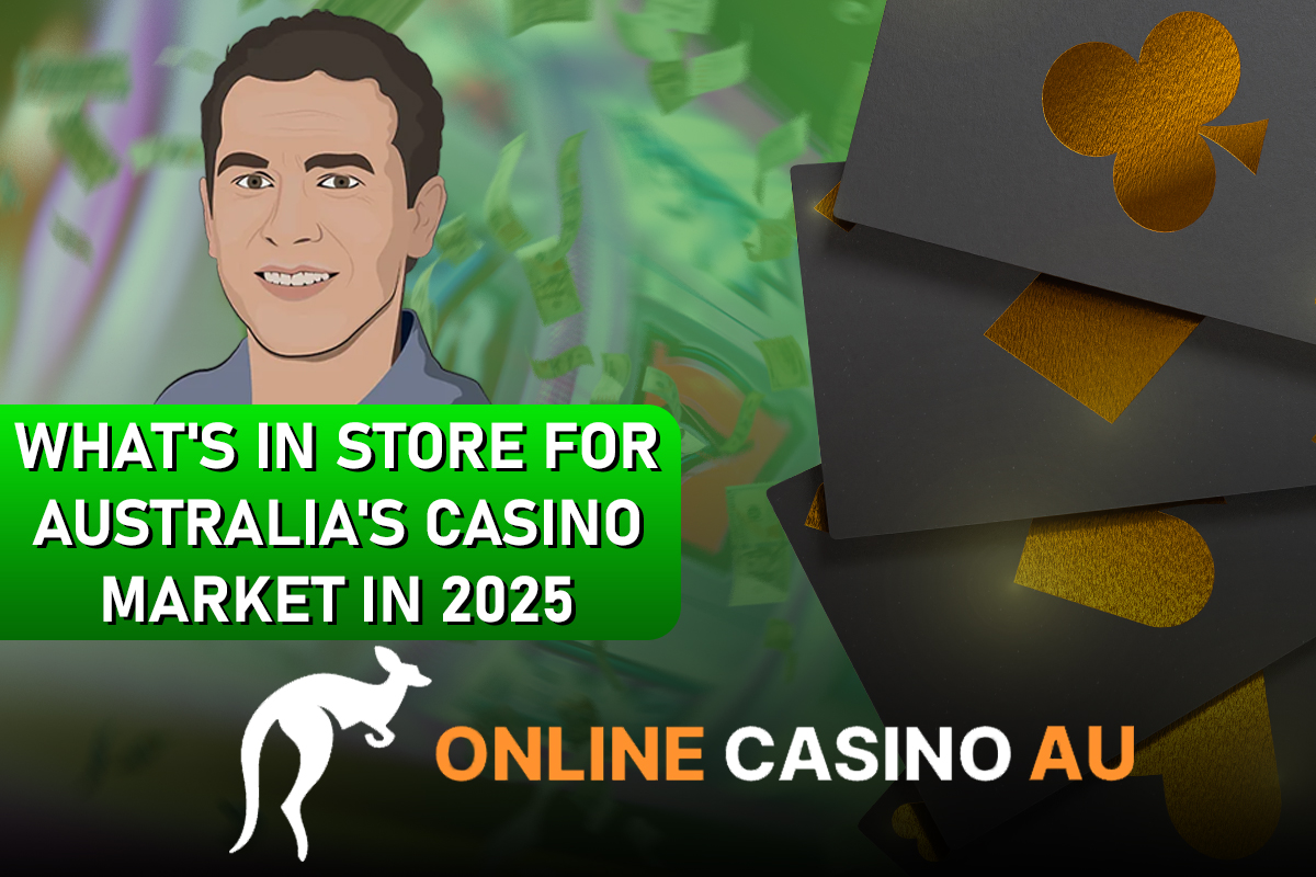 A visual representation of Australia's casino market trends and predictions for 2025, highlighting key developments and opportunities.